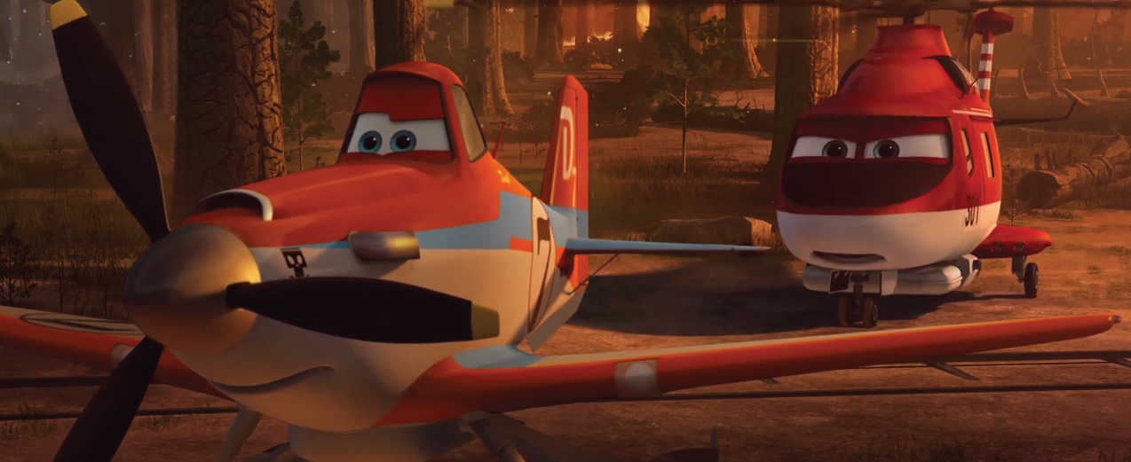 dusty fire and rescue characters