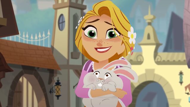 File:Rapunzel and a Bunny.jpg
