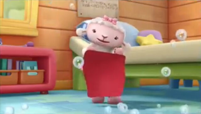 File:Lambie red towel.jpg