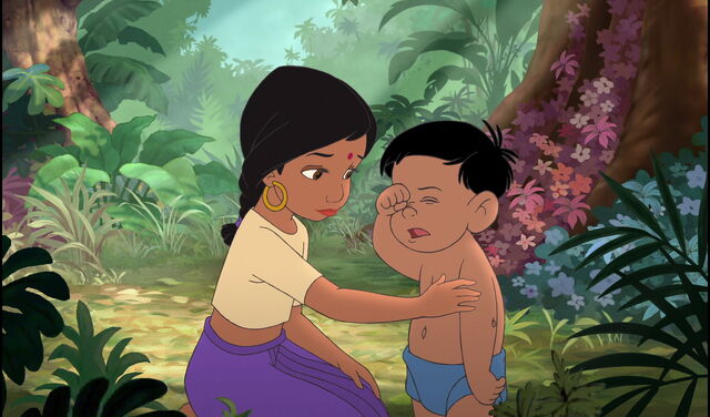 File:Ranjan is telling Shanti he's tired of walking.jpg
