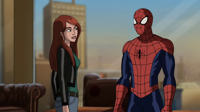 File:Mary Jane being saved by Spider-Man.png
