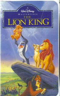 The lion king-vhs-tape