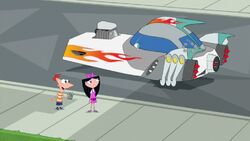 Meap's rebuilt spaceship