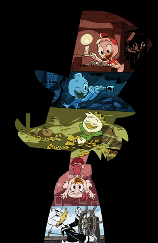 File:DuckTales 2017 textless poster.png