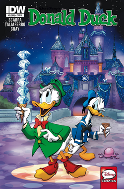 DonaldDuck issue 369 Disneyland variant