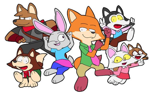 File:Zootopia Toei Judy & Nick Main Characters.png