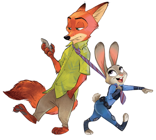 File:Nick and Judy 2D.png