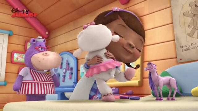 File:Doc and lambie hug.jpg