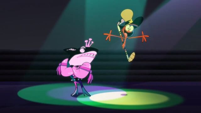 File:S1e14a Wander jumping into his hat.jpg