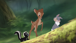 Bambi, Thumper and Flower