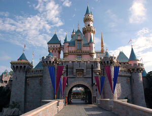 Disneyland sleeping beauty castle