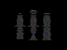 Créditos de doblaje de Este es el fin (TV) (WC)