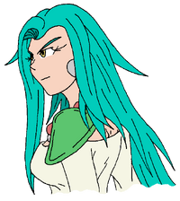 Maenad face