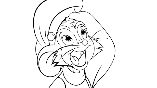 File:Fievelexcited lineart.png