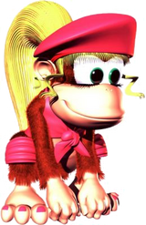 Image result for donkey kong country dixie