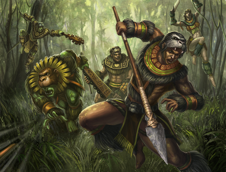 Warrior Monkeys Warrior Monkeys
