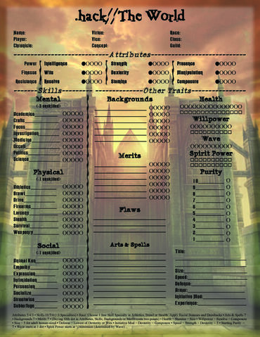File:.hack - The World R3 (World of Darkness) - Character Sheet 4.jpg