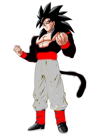 Archivo:Goku Ssj4 superando a todos los saiyajines by Luis Gohan917.png