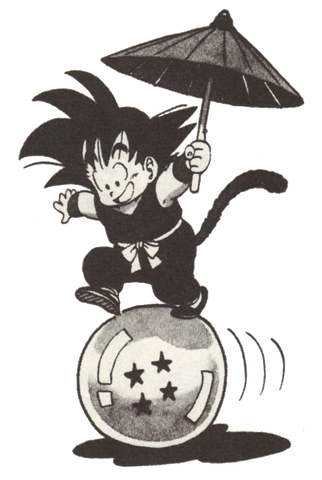 Datei:Son Goku jung Manga.png