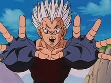 Baby Vegeta attacca Goku