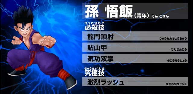 File:Gohan Ultimate Butoden.jpg