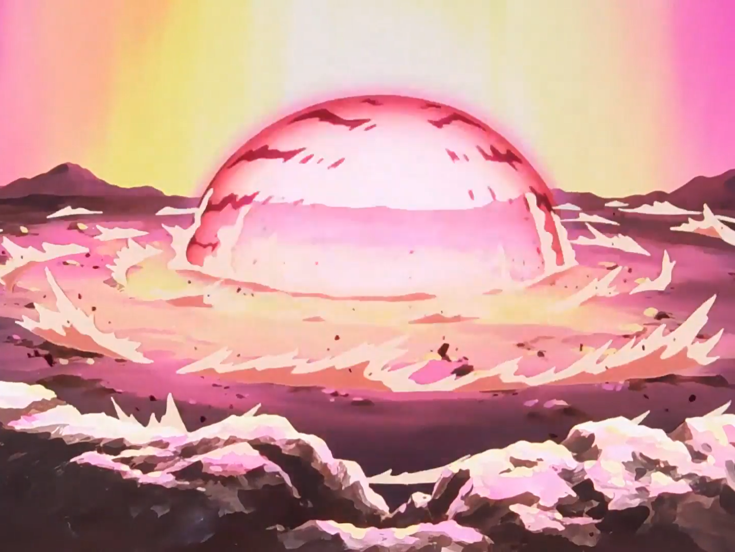 Resultado de imagen de explosion dragon ball
