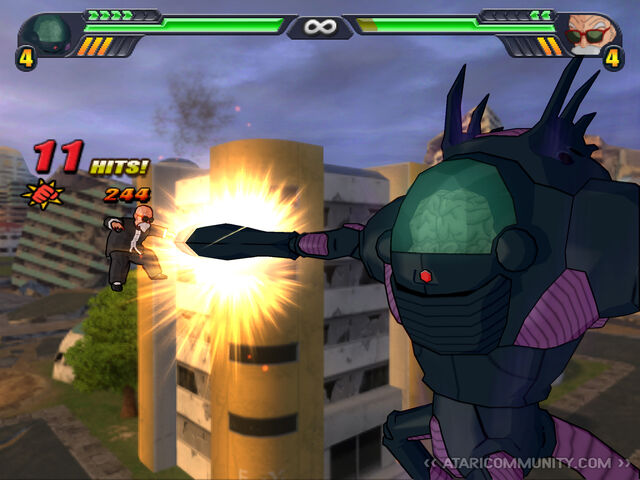 File:Wheelo VS Roshi 2 Tenkaichi 3.jpg