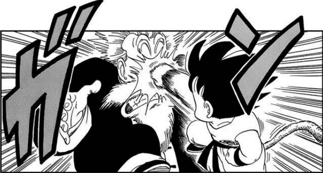 Datei:Goku landet durch einen Trick einen Treffer bei Jackie.png
