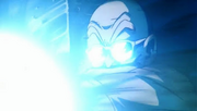 Roshi uses the Kamehameha!