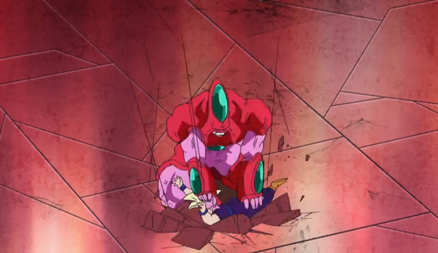File:PTETS - Hatchiyack smashes Gohan.png