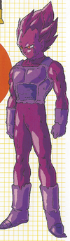 Cloned Vegeta art