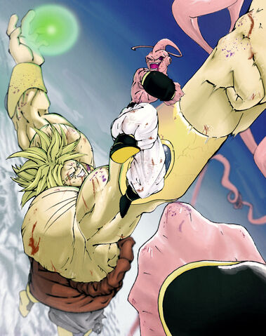 File:DragonBall Z Brolly VS Buu by knightsfaith.jpg