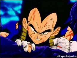 Resultado de imagen de vegeta herido