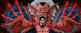 Dabura attacks Cell
