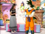 Son Goku and Kuniko Yamada