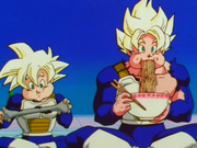 GokuAndGohanEATimeChamber