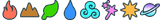Fire-Earth-Nature-Water-Air-Magic-Light-Space