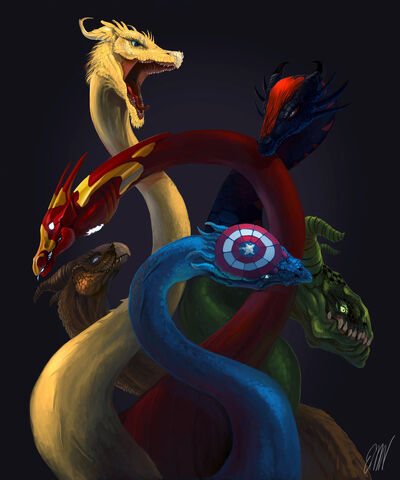 File:Avengers dragons by drawstillidie-d5dj3a8.jpg