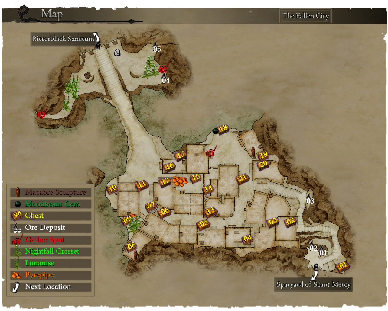 Карта драгон догма