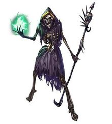 Skeleton-sorcerer