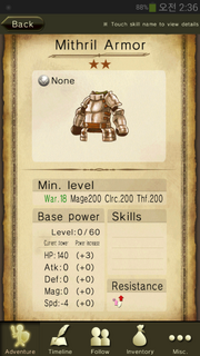 Mithril Armor