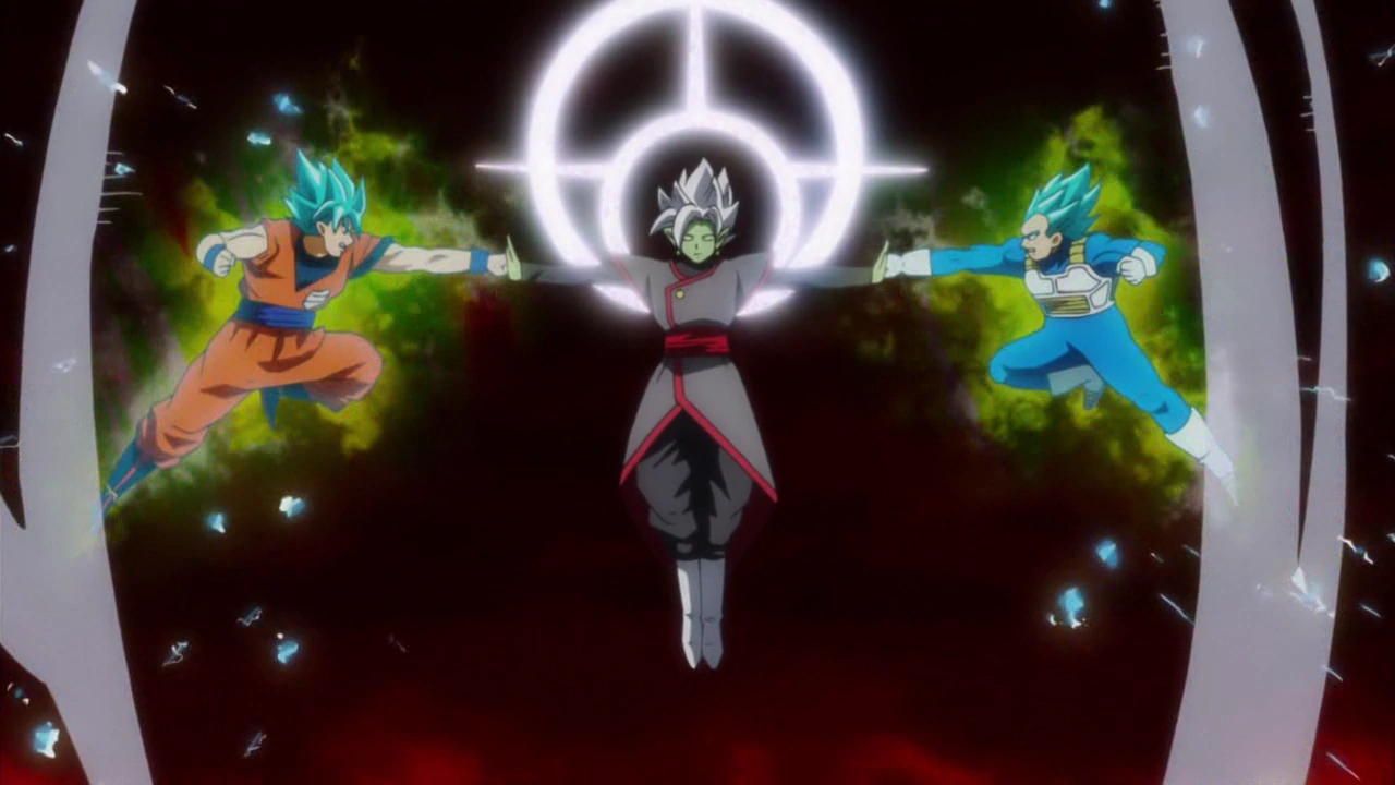 Image Merged Zamasu vs Goku Vegeta.png Dragon Universe Wikia