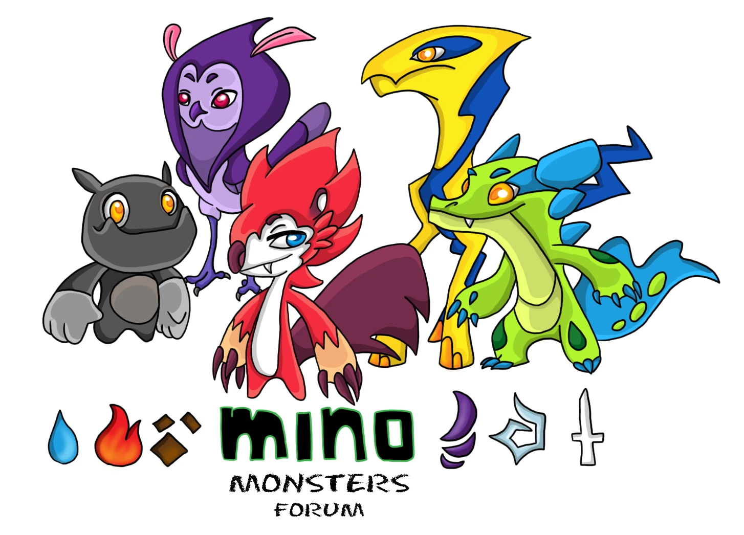 Image Mino monsters (Entry 1).jpg DragonVale Wiki FANDOM powered by Wikia
