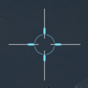 Crosshair-blue