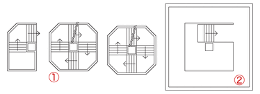 Goju tower map