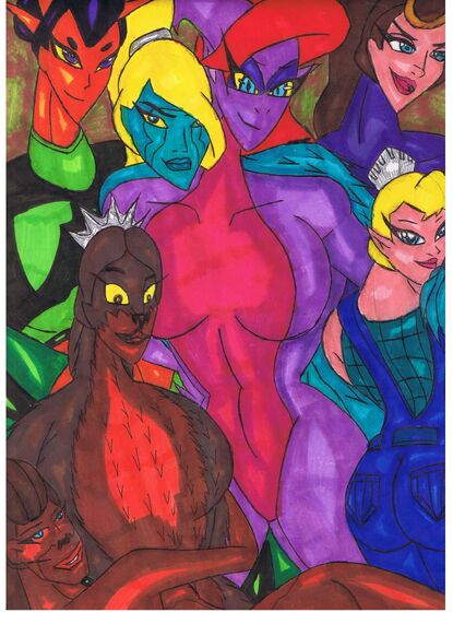Ariel's sisters