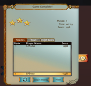Mgame menu