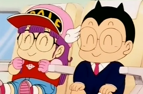 Kết quả hình ảnh cho Arale Norimaki vs Obotchaman