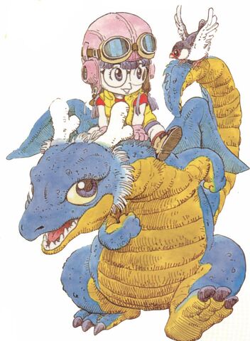 File:Arale-chan in dragon.jpg