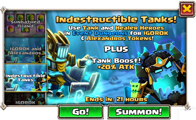 Indestructable Tanks